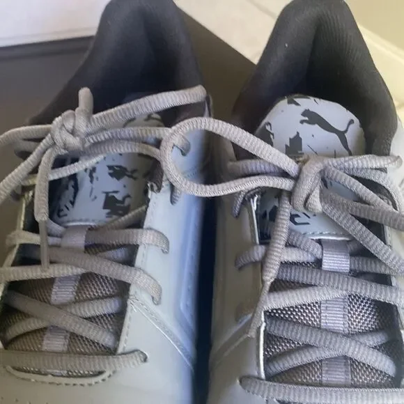 GUC Grey / black puma size 11. Some scuffing on both inside - Picture 3 of 5
